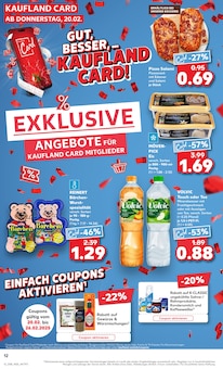 Volvic im Kaufland Prospekt "Aktuelle Angebote" mit 56 Seiten (Gummersbach)