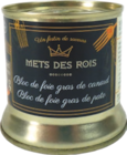 Bloc de foie gras de canard - Mets des Rois en promo à 6,39 € chez Aldi Bloc de foie gras de canard - Mets des Rois dans le catalogue Aldi