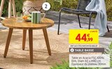Table basse - Intermarché à Besançon Table basse en promo chez Intermarché Besançon à 44,99 €