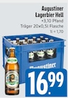 Lagerbier Hell im Angebot bei EDEKA in Ingolstadt Lagerbier Hell Angebote von Augustiner bei EDEKA Ingolstadt für 16,99 €