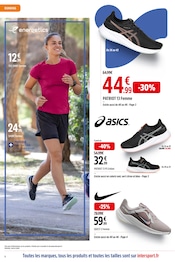 Chaussures Femme Angebote im Prospekt "PLUS D'ENDURANCE, MOINS DE DÉPENSES" von Intersport auf Seite 6