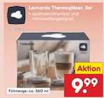 Thermogläser, 2er Angebote von Leonardo bei Netto Marken-Discount Dresden für 9,99 €