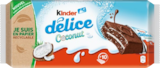 Kinder délice coconut - Kinder en promo chez Lidl La Rochelle à 2,99 €