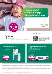 Aktueller mea - meine apotheke Prospekt für Baden-Baden und Ungebung, Seiten zum blättern mea - meine apotheke Prospekt Unsere Mai-Angebote mit Seiten in Baden-Baden und Umgebung