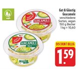 Guacamole im Angebot bei EDEKA in Freiberg Guacamole Angebote von Gut & Günstig bei EDEKA Freiberg für 1,59 €
