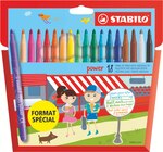 18 feutres de coloriage power - STABILO en promo chez Intermarché 18 feutres de coloriage power - STABILO dans le catalogue Intermarché