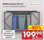 Mülltonnenbox Namur Angebote von Juskys bei Netto Marken-Discount Ludwigsburg für 199,99 €