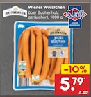 Wiener Würstchen Angebote von Wolf bei Netto Marken-Discount Saarbrücken für 5,79 €