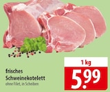 Frisches Schweinekotelett bei famila Nordost im Ludwigslust Prospekt für 5,99 €