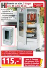 Norma Uckange - Promo Fumoir en acier, 3 étages Promo Fumoir en acier, 3 étages à 115,00 € dans le catalogue Norma à Uckange