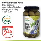 Grüne Oliven im Angebot bei GLOBUS in Saarbrücken Grüne Oliven Angebote von Globus Bio bei GLOBUS Saarbrücken für 2,49 €