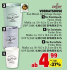 Vorratsdose Angebote von Zeller bei Marktkauf Reutlingen für 4,99 €