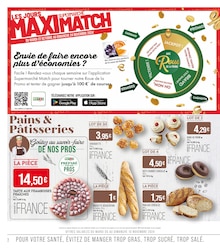 Prospectus Supermarchés Match à Deûlémont, "MAXI SUPERMARCHÉ MATCH", 20 pages de promos valables du 05/11/2024 au 17/11/2024