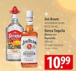 Jim Beam oder Sierra Tequila Blanco oder Reposado Angebote bei famila Nordost Gifhorn für 10,99 €