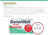 Dolormin Extra bei LINDA im Langenau Prospekt für 7,95 €