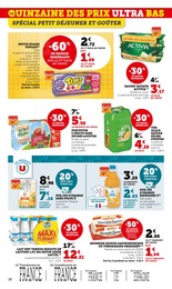 Prix et réduction Réfrigérateur dans le prospectus Super U en cours Offre Réfrigérateur dans le catalogue Super U du moment à la page 16