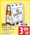 Jubiläums-Pilsener von Berliner Kindl für 3,99 € bei E center im Angebot Jubiläums-Pilsener von Berliner Kindl im aktuellen E center Prospekt