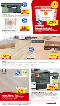 Wandfarbe im toom Baumarkt Prospekt "Respekt, wer's selber macht." mit 16 Seiten (Wuppertal)
