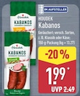 Aktuelles Kabanos Klassik Angebot bei ALDI Nord in Hamburg ab 1,99 €