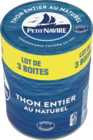 Thon entier au naturel - Petit Navire en promo chez Lidl Meyzieu à 1,95 €