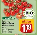 Bio Mini Cherry Rispentomaten Angebote von REWE Bio bei REWE Kirchheim für 1,19 €