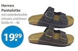 Herren Pantoletten von  im aktuellen V-Markt Prospekt für 19,99 €