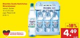 Natürliches Mineralwasser im Angebot bei Netto Marken-Discount in Troisdorf Natürliches Mineralwasser Angebote von Rheinfels Quelle bei Netto Marken-Discount Troisdorf für 4,49 €