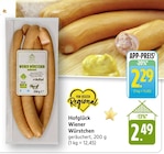 Wiener Würstchen bei EDEKA im Bermatingen Prospekt für 2,29 €