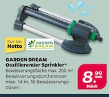 Oszillierender Sprinkler von GARDEN DREAM im aktuellen Netto mit dem Scottie Prospekt für 8,99 €