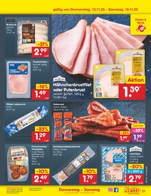 Wurst im aktuellen Netto Marken-Discount Prospekt (Saarbrücken) Wurst im Netto Marken-Discount Prospekt "Aktuelle Angebote" mit 63 Seiten (Saarbrücken)
