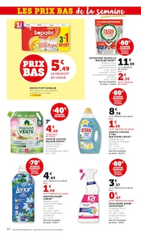 Promo Déodorant dans le catalogue Super U du moment à la page 20
