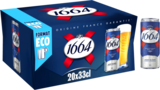 BIÈRE BLONDE 1664 - 1664 en promo chez Auchan Hypermarché Montreuil à 11,15 €