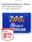 Aktuelles Eistee Pfirsich Angebot bei GLOBUS in Mannheim ab 8,99 €