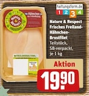 Frisches Freiland-Hähnchen-Brustfilet Angebote von Nature & Respect bei REWE Heinsberg für 19,90 €