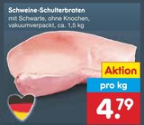 Aktuelle Schweinebraten Angebote bei Netto Marken-Discount in Reutlingen Aktuelles Schweine-Schulterbraten Angebot bei Netto Marken-Discount in Reutlingen ab 4,79 €