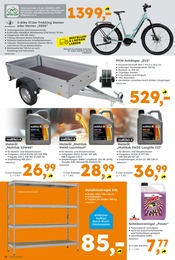 Fahrrad im Globus-Baumarkt Prospekt in Regensburg Aktueller Globus-Baumarkt Prospekt mit Fahrrad, "Immer eine Idee besser", Seite 14