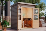Gartenhaus „Berseburg 2“ von Karibu für 649,00 € bei toom Baumarkt im Angebot Gartenhaus „Berseburg 2“ von Karibu im aktuellen toom Baumarkt Prospekt