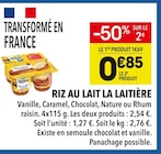 Riz au lait - La Laitière - Supeco Riz au lait - La Laitière à 0,85 € dans le catalogue Supeco