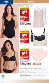 Lingerie Femme Angebote im Prospekt "LIDL forcément MOINS CHER" von Lidl auf Seite 72