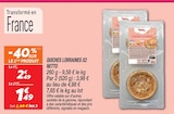 Quiches Lorraines X2 - Netto à 3,98 € dans le catalogue Netto