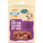 Kausnack Hund, Enten Happen im Angebot bei dm-drogerie markt in Wesel Kausnack Hund, Enten Happen Angebote von Good Boy bei dm-drogerie markt Wesel für 1,95 €