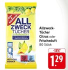Allzweck-Tücher Citrus bei E center im Prospekt "" für 1,29 €