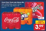 Coca-Cola, Fanta oder Mezzo Mix Angebote von Coca-Cola, Fanta oder Mezzo Mix bei Netto Marken-Discount Wetter für 3,99 €