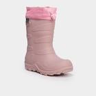 Bottes de pluie doublées rose fille en promo chez La Halle Bottes de pluie doublées rose fille dans le catalogue La Halle