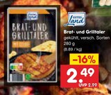 Brat- und Grilltaler Angebote von GUTES Land bei Netto Marken-Discount Delmenhorst für 2,49 €