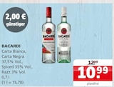 Carta Blanca Angebote von BACARDI bei Getränke Quelle Weydringer Detmold für 10,99 €