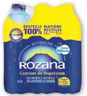 Eau minérale naturelle gazeuse - Rozana - Super U à Noisy-le-Grand Eau minérale naturelle gazeuse - Rozana en promo chez Super U Noisy-le-Grand à 0,91 €