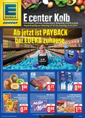 Aktueller E center Supermarkt Prospekt in Hiltpoltstein und Umgebung, "Wir lieben Lebensmittel!" mit 28 Seiten, 07.01.2025 - 11.01.2025