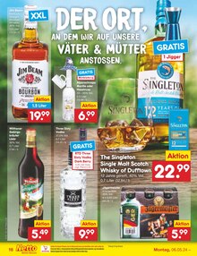 Vodka im Netto Marken-Discount Prospekt "Aktuelle Angebote" mit 55 Seiten (München)