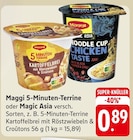 Maggi 5-Minuten-Terrine oder Magic Asia Angebote von Maggi bei E center Hanau für 0,89 €